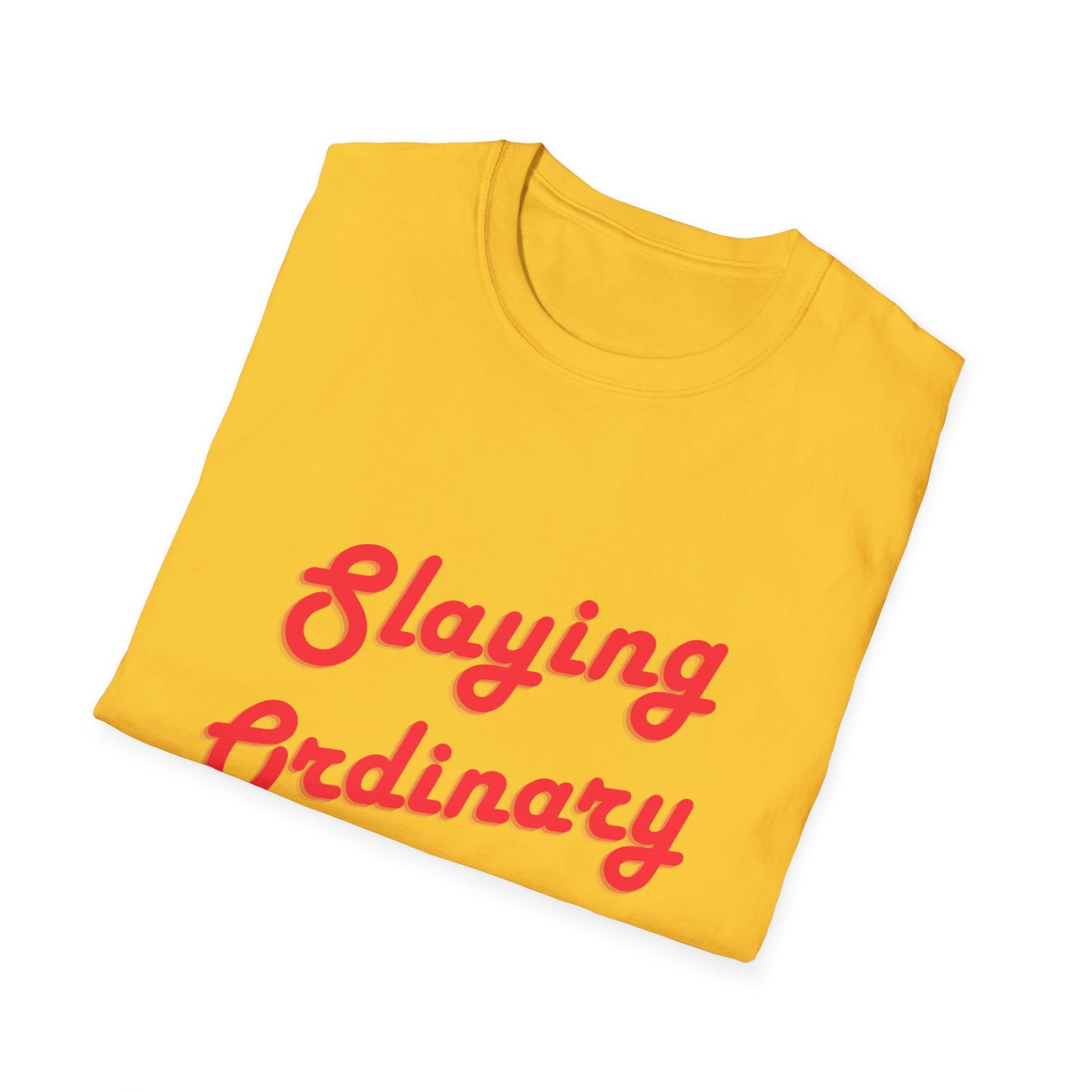 Slaying Ordinary Retro Unisex Softstyle T-Shirt