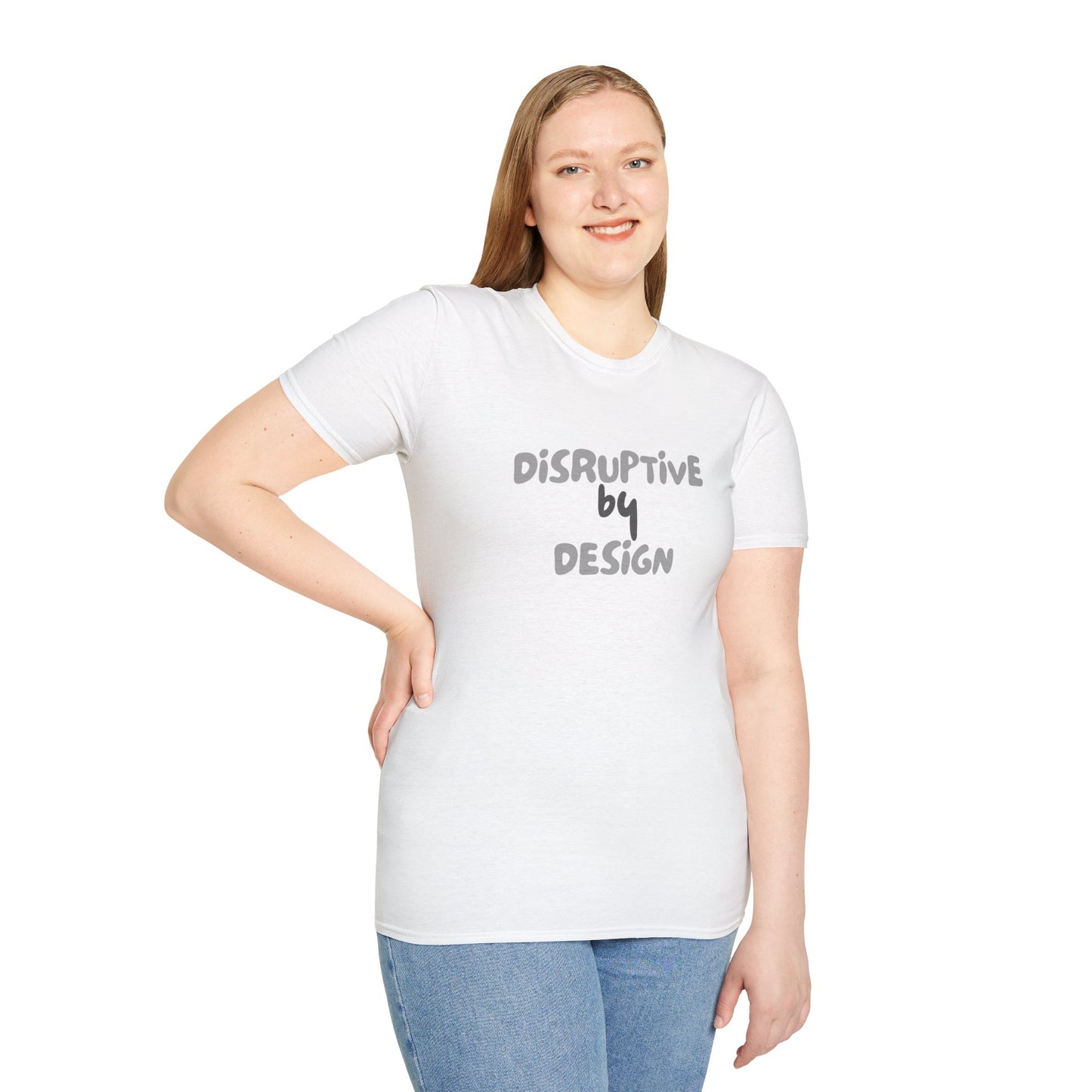Disruptive by Design – Bold Neurodivergent Identity Unisex Tee