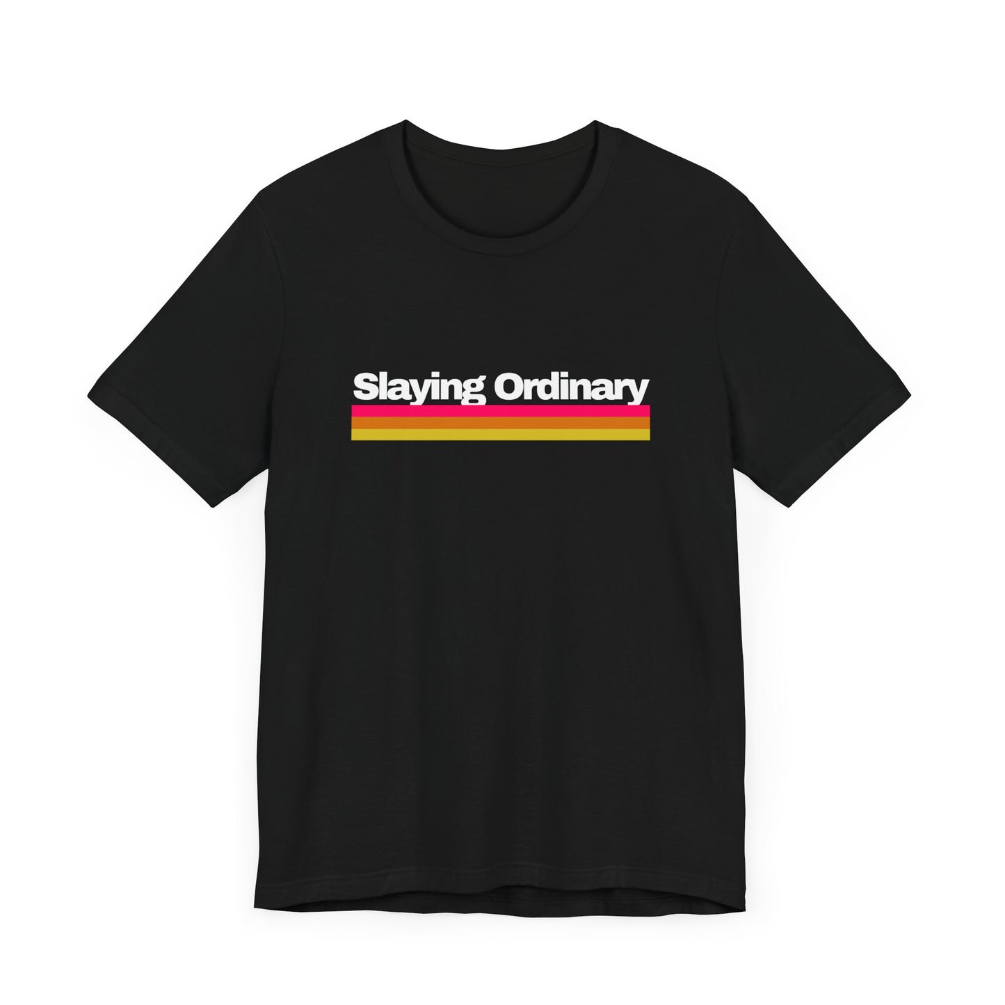 Retro Slaying Ordinary Unisex Jersey Tee