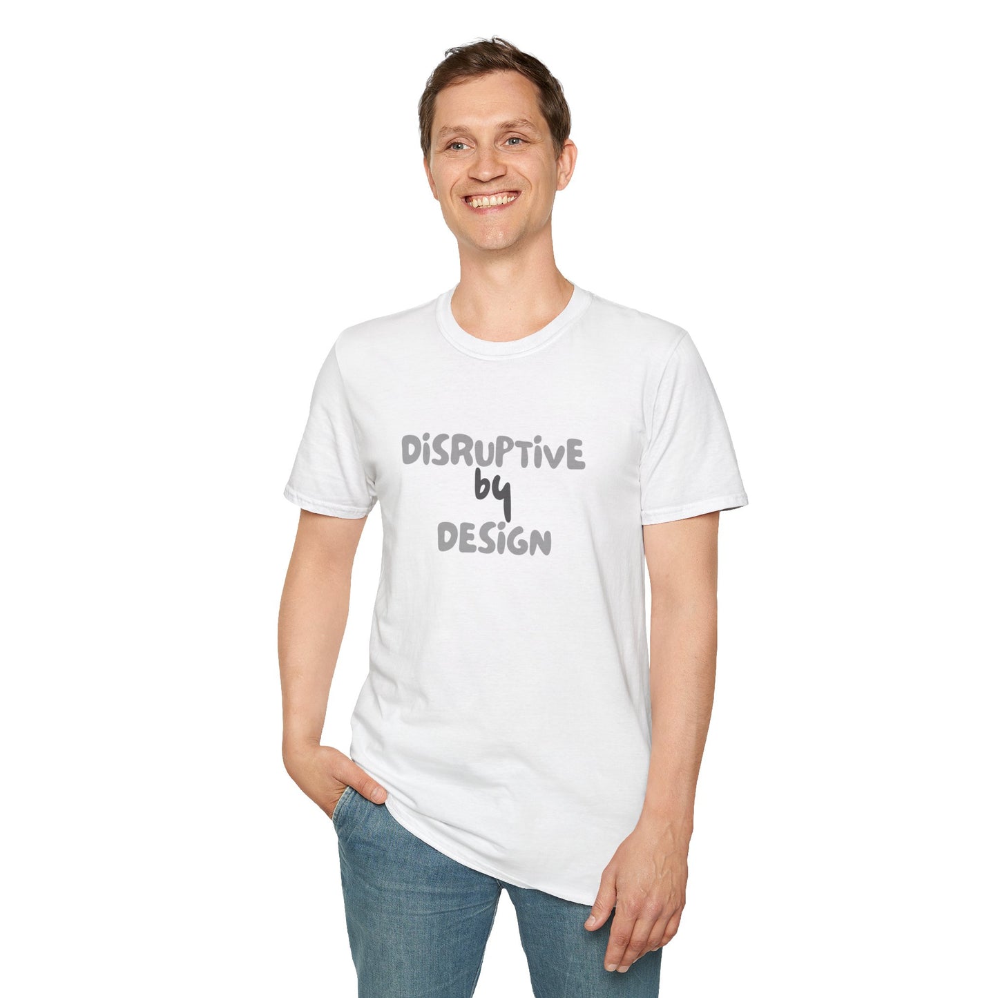 Disruptive by Design – Bold Neurodivergent Identity Unisex Tee