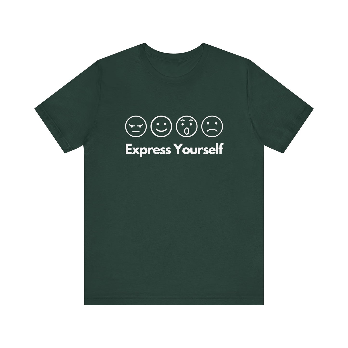 Express Yourself Mental Wellness Unisex Jersey Tee