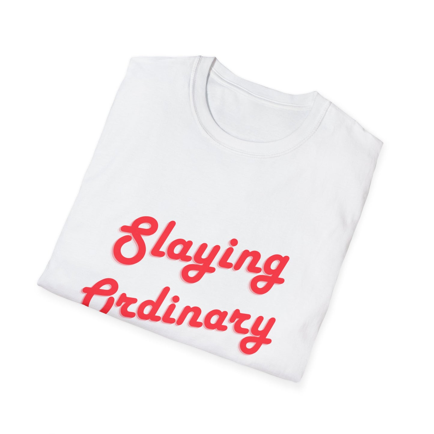 Slaying Ordinary Retro Unisex Softstyle T-Shirt