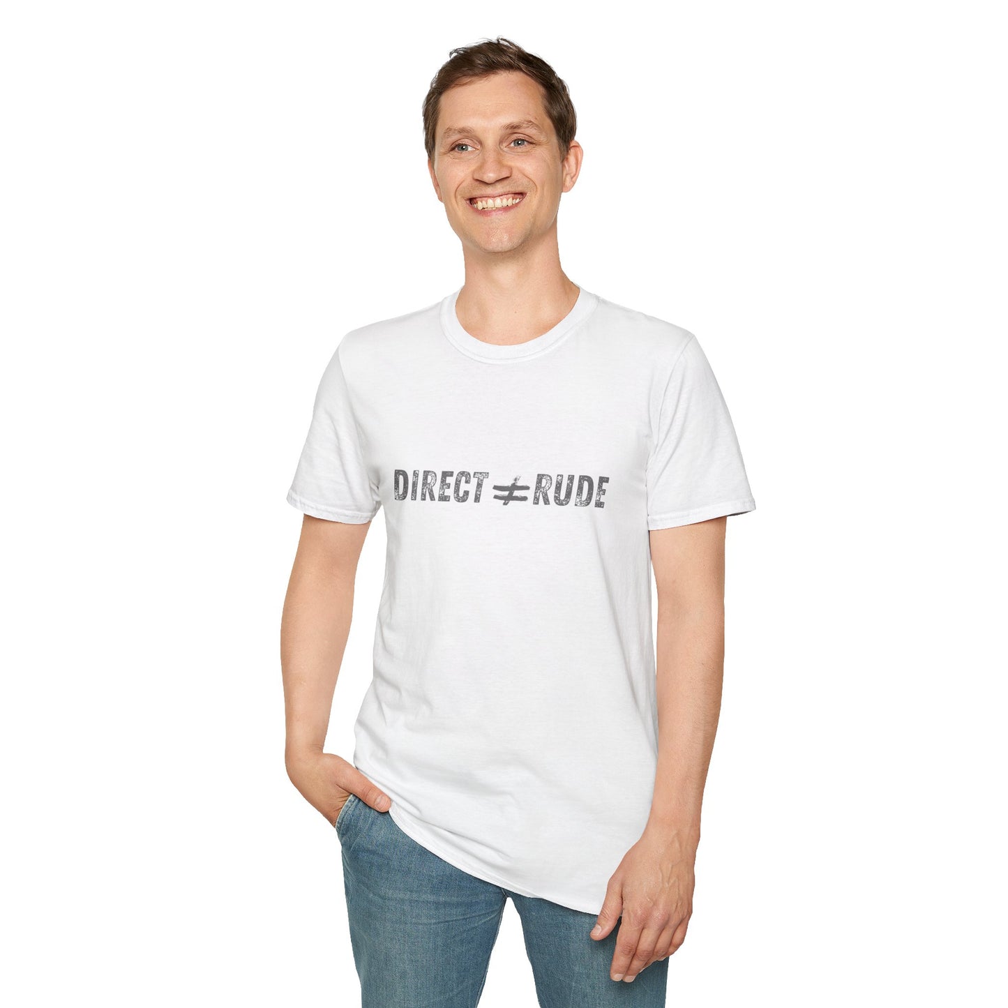 Direct ≠ Rude – Clarity Over Code-Switching Unisex Tee