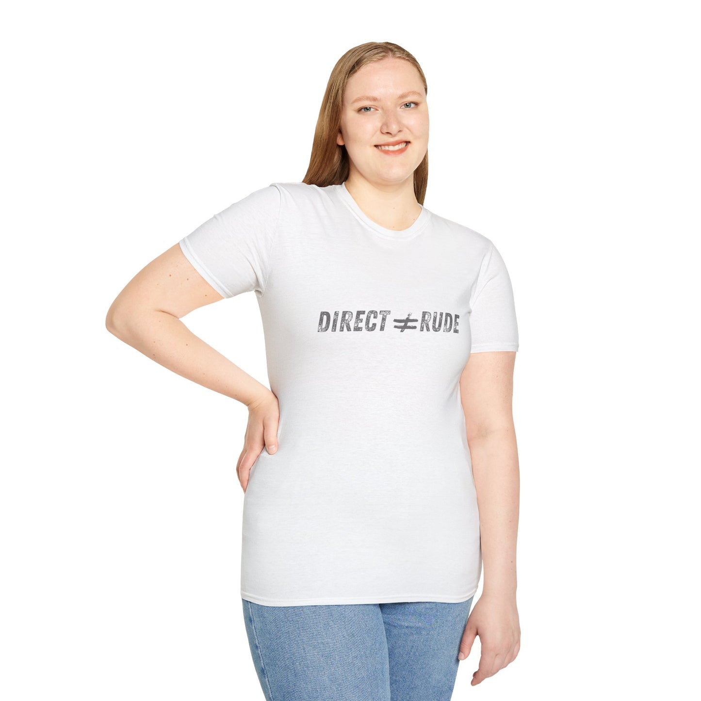 Direct ≠ Rude – Clarity Over Code-Switching Unisex Tee