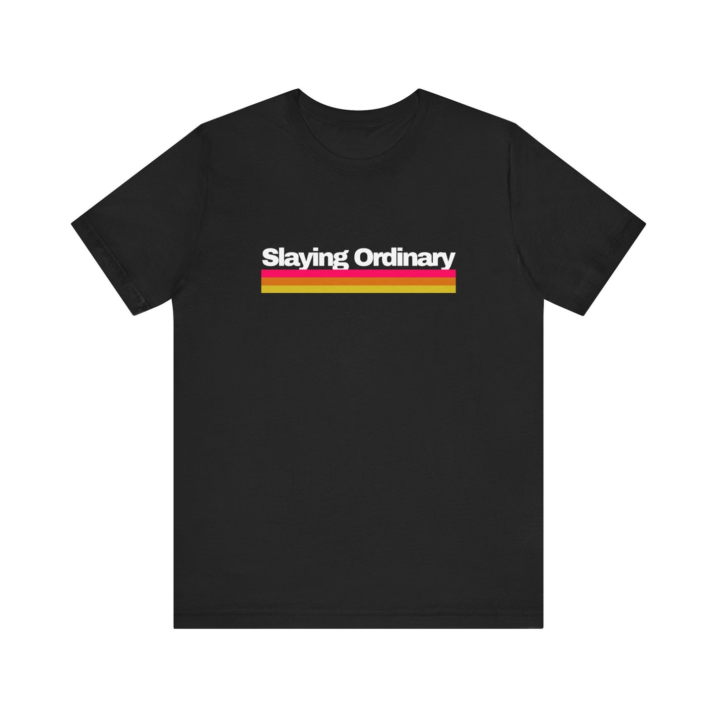 Retro Slaying Ordinary Unisex Jersey Tee