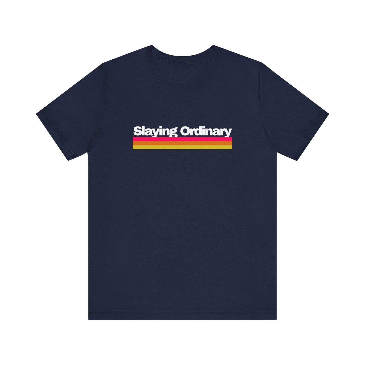 Retro Slaying Ordinary Unisex Jersey Tee