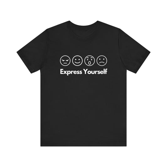 Express Yourself Mental Wellness Unisex Jersey Tee
