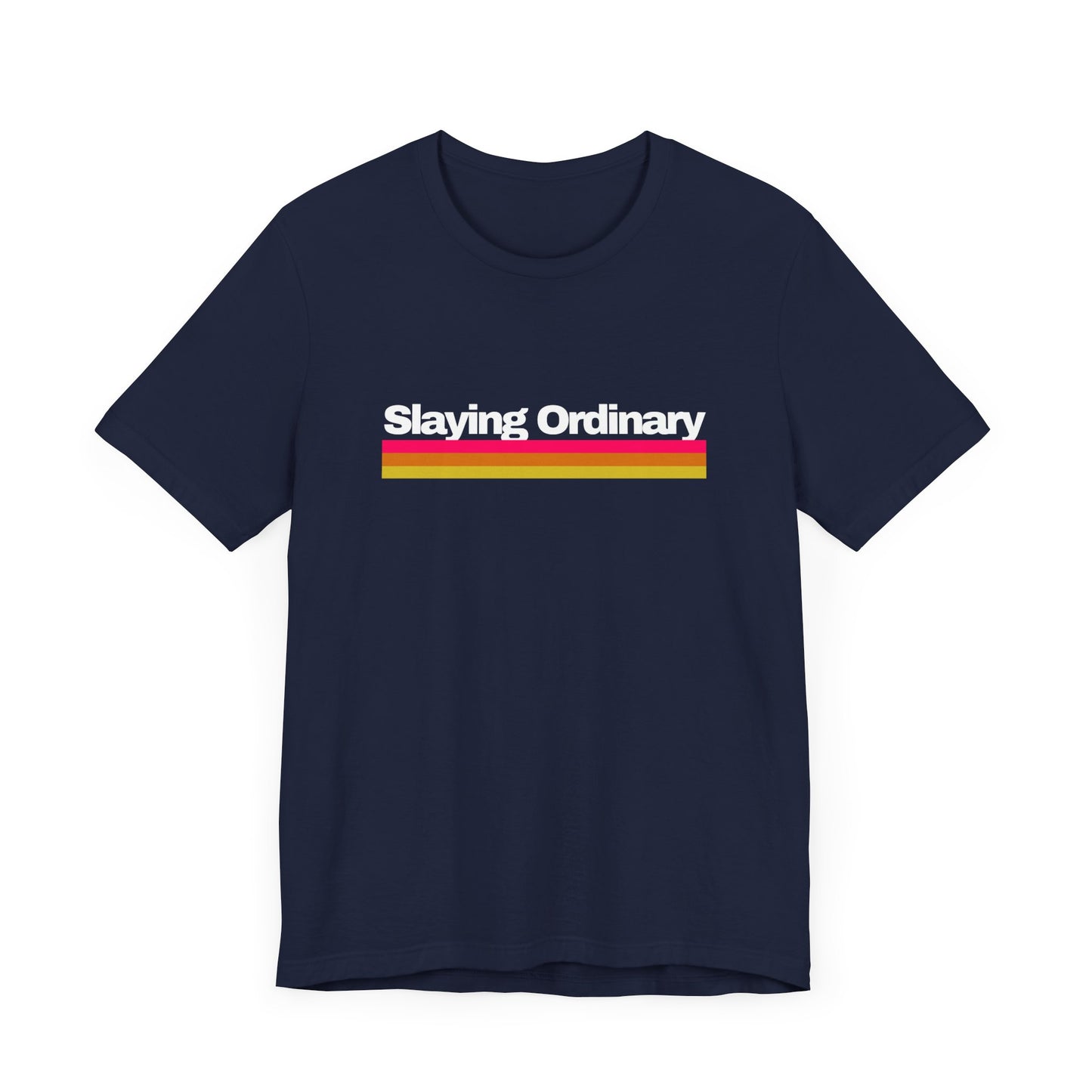Retro Slaying Ordinary Unisex Jersey Tee