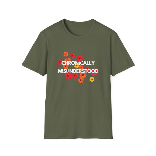 Chronically Misunderstood – Tropical Resilience Edition Unisex Tee