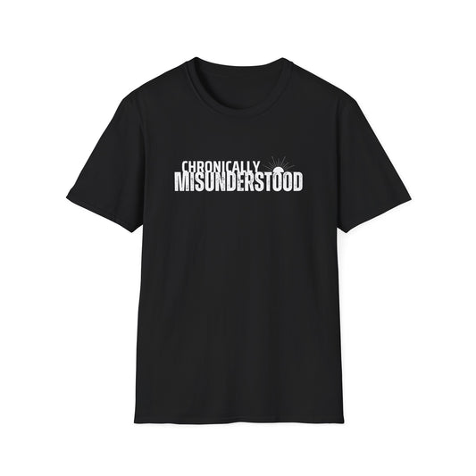 Chronically Misunderstood – Invisible Illness & ND Advocacy Unisex Tee