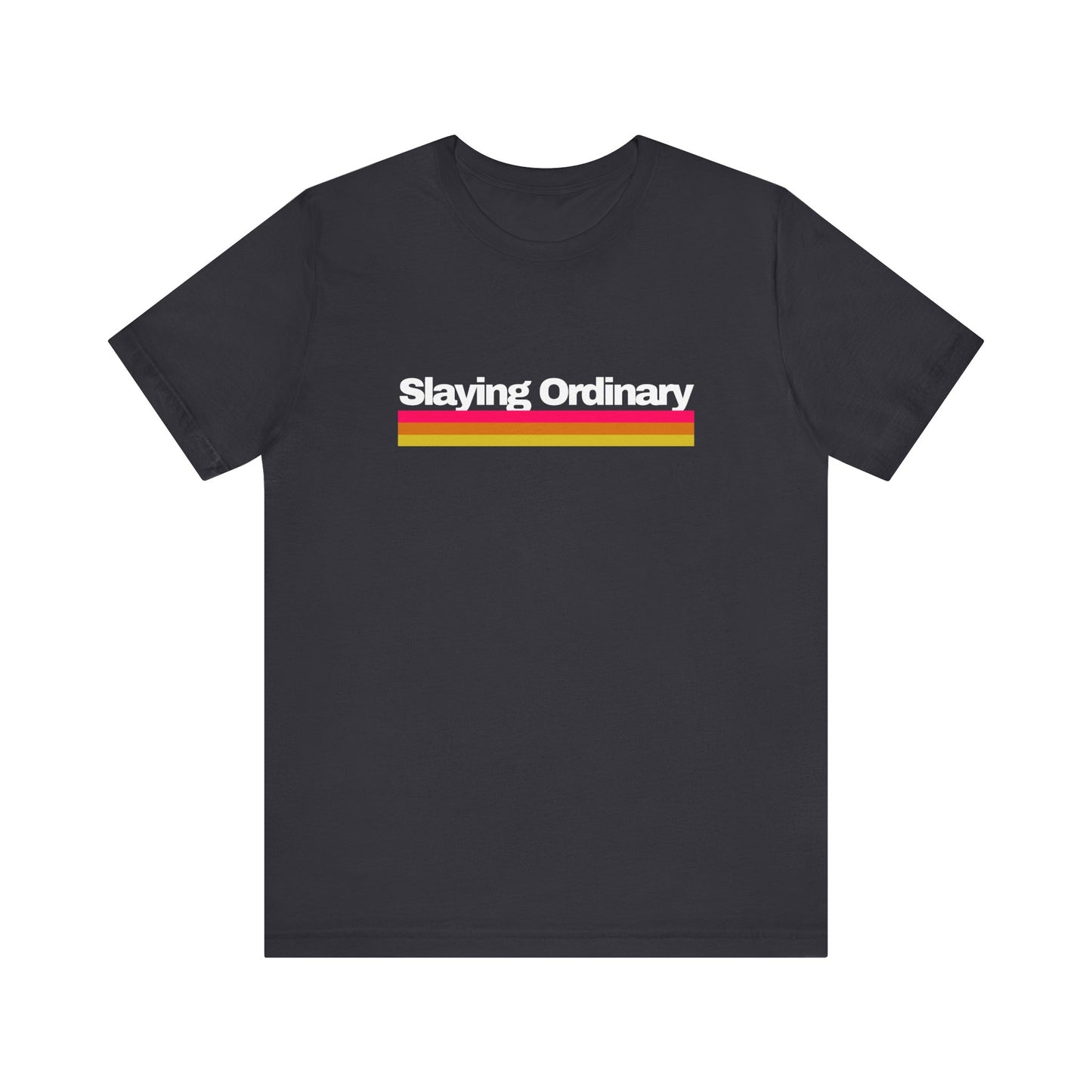 Retro Slaying Ordinary Unisex Jersey Tee