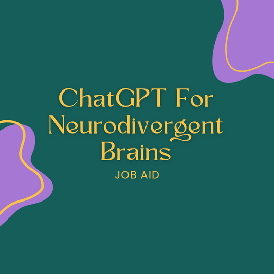 FREE ChatGPT Prompt Pack for Neurodivergent Brains